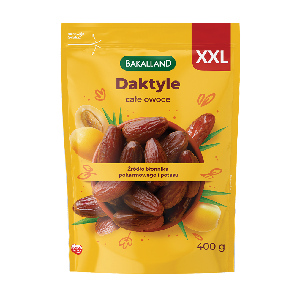 Bakalland Daktyle całe owoce 400 g