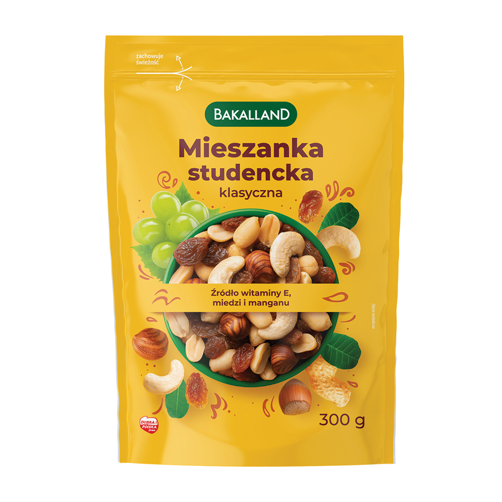 Bakalland Mieszanka studencka klasyczna 300 g 