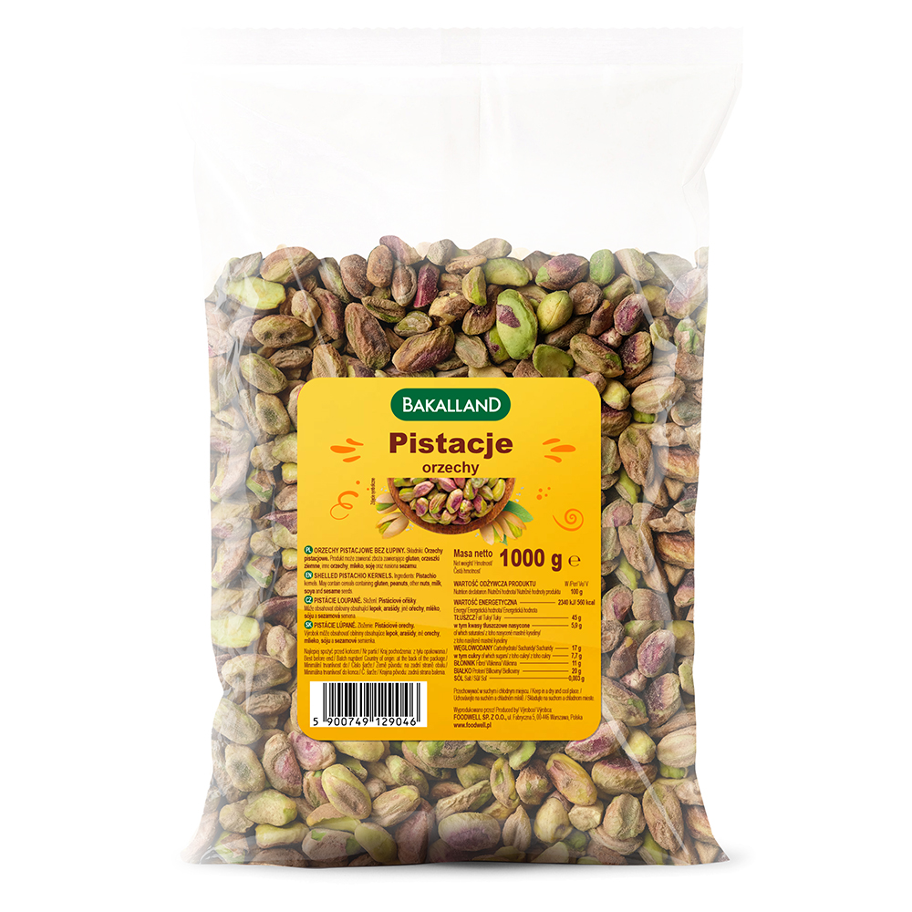 Bakalland Pistacje 1 kg