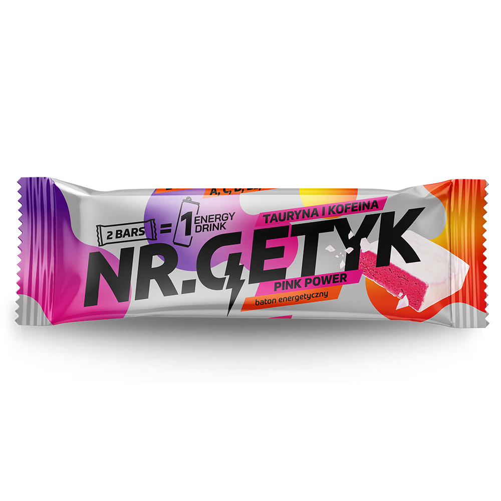 NR.GETYK Baton energetyczny Pink Power 45 g 