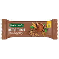 Bakalland Baton musli o smaku kakaowym 30 g