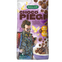 Bakalland KLEKS Choco Piegi Kuleczki zbożowe o smaku czekoladowym 250 g 