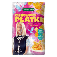 Bakalland KLEKS Chrupo Płatki cornflakes wzbogacone w witaminy i żelazo 250 g 