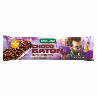 Bakalland KLEKS Choco Baton zbożowy o smaku czekoladowym z białą czekoladą 25 g 