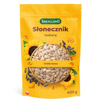 Bakalland Słonecznik łuskany 400 g 