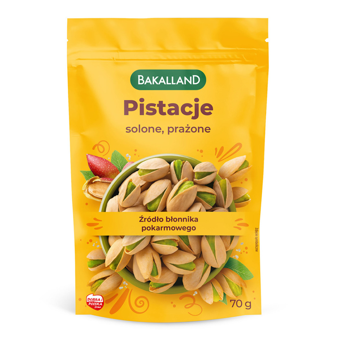 Bakalland Pistacje prażone 70 g