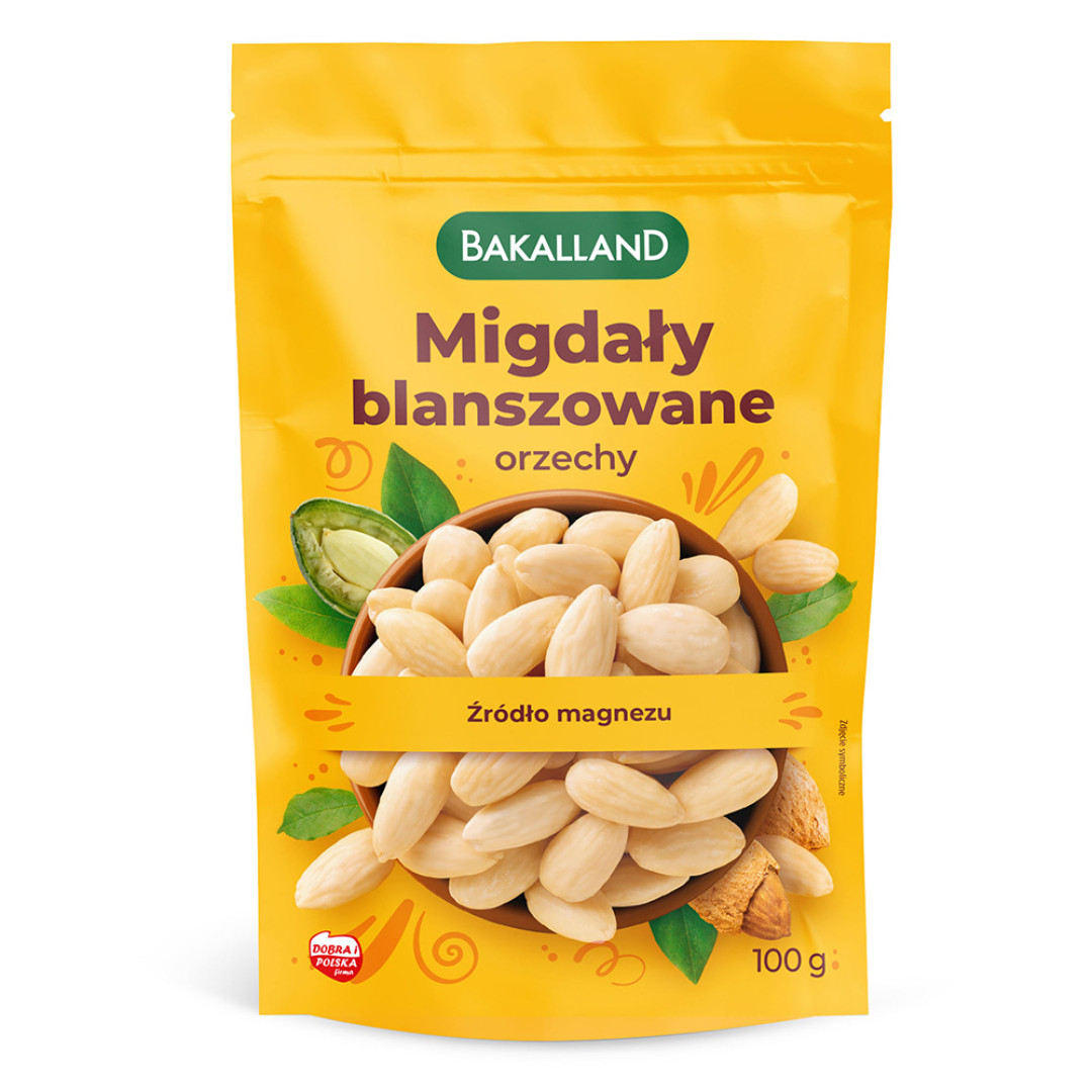 Bakalland Migdały blanszowane 100 g