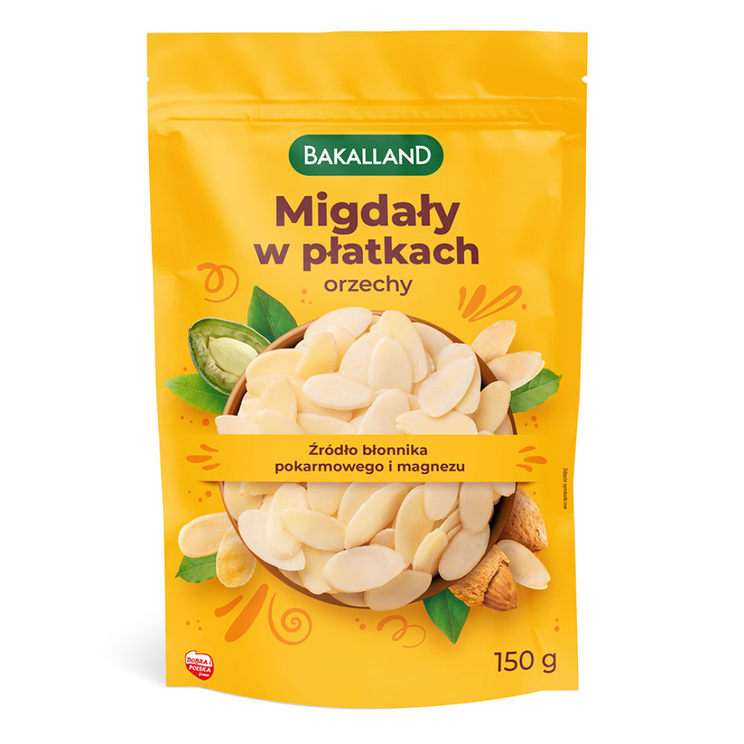 Bakalland Migdały w płatkach 150 g