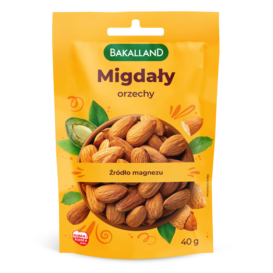 Bakalland Migdały łuskane 40g