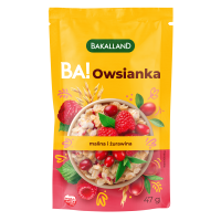 Bakalland BA! Owsianka błyskawiczna malina i żurawina 47 g