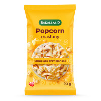 Bakalland Popcorn maślany 90 g