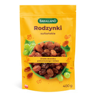 Bakalland Rodzynki sułtańskie 400 g 