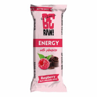 BeRAW! Baton Energy Raspberry choco power 40 g