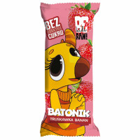 BeRAW! Kids Baton Truskawka Banan 25 g