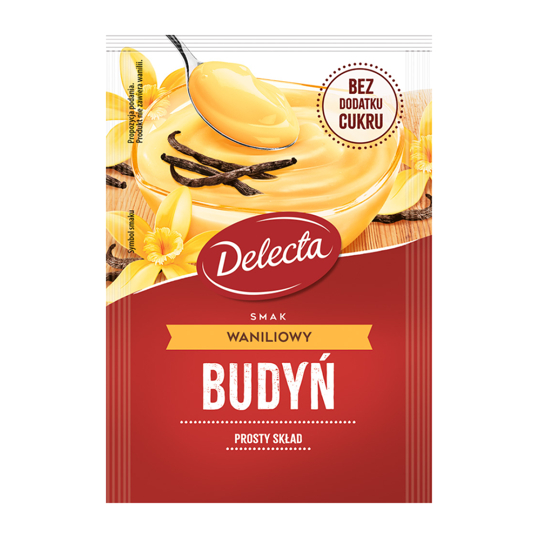 Delecta Budyń smak waniliowy 40 g