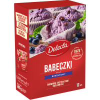 Delecta Babeczki smak borówkowy 280 g