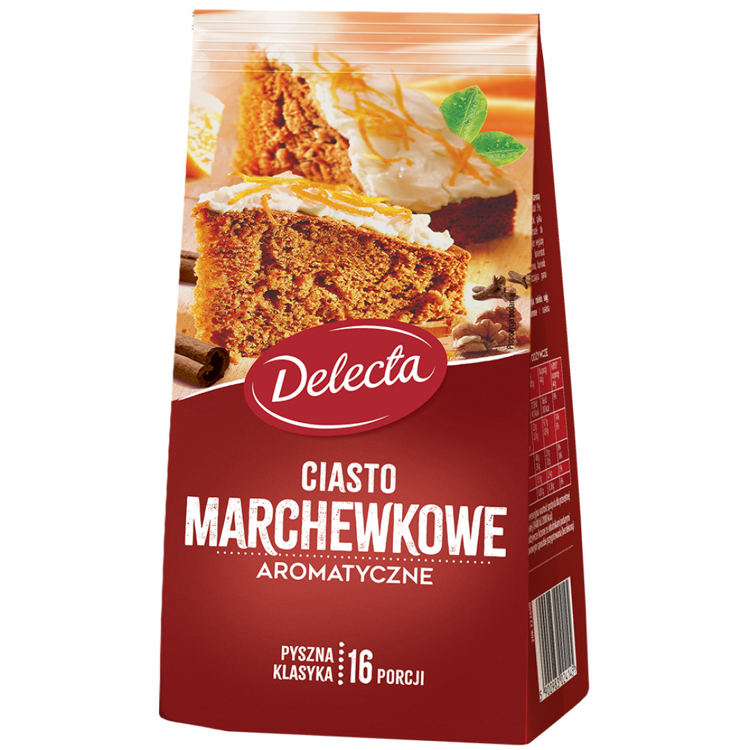 Delecta Ciasto marchewkowe 410 g