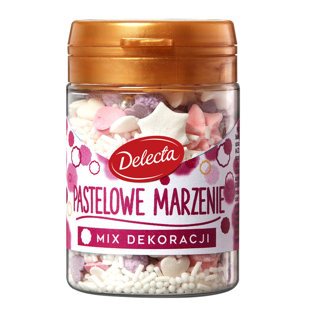 Delecta Dekoracje Pastelowe marzenie 55 g