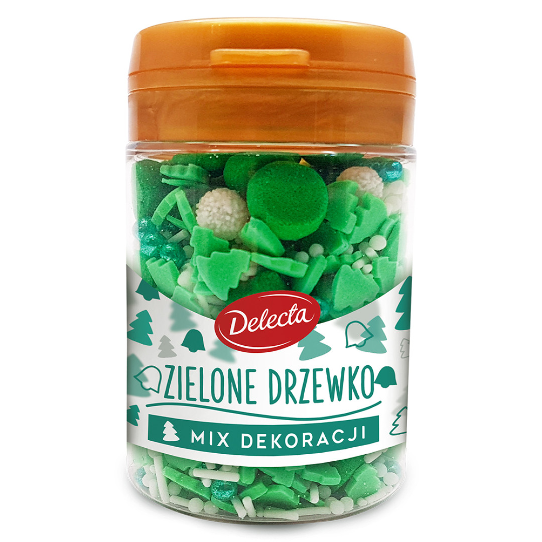 Delecta Dekoracje Zielone drzewko 55 g