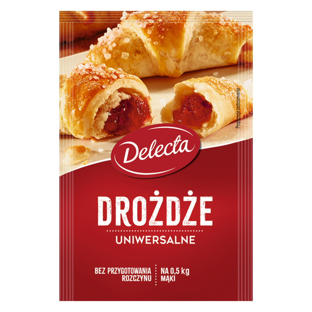 Delecta Drożdże 8 g