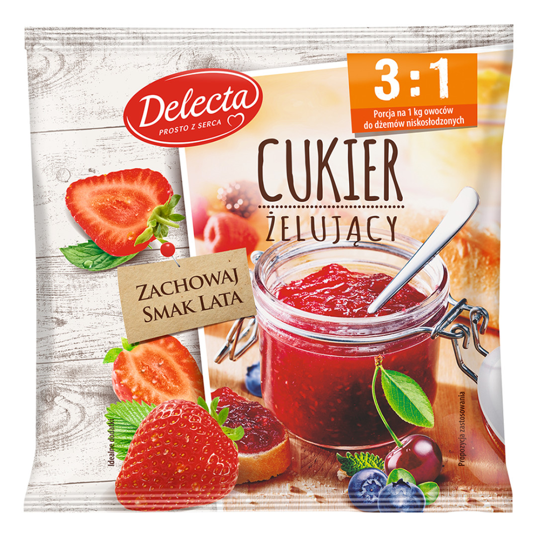 Delecta Cukier żelujący 3:1 350 g