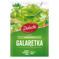 Delecta Galaretka smak agrestowy 70 g