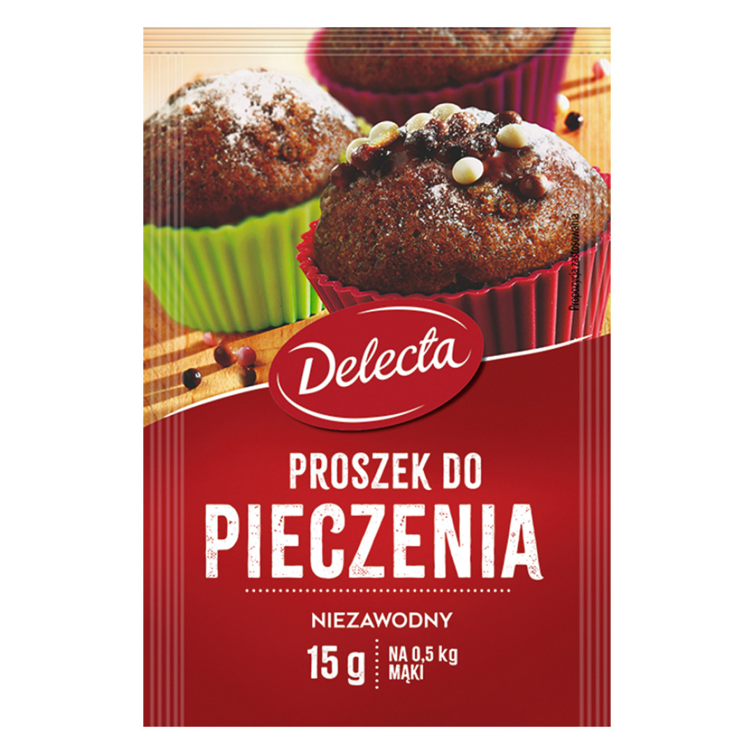 Delecta Proszek do pieczenia 15 g