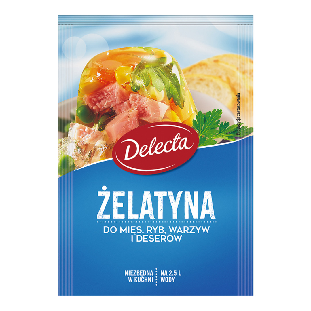 Delecta Żelatyna spożywcza 50 g