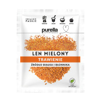 Purella Superfoods Len mielony odtłuszczony 180 g