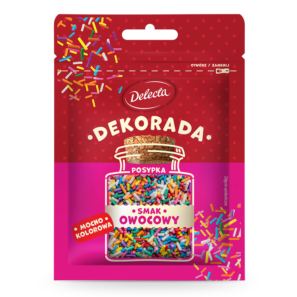 Delecta Dekorada Pałeczki cukrowe 35g