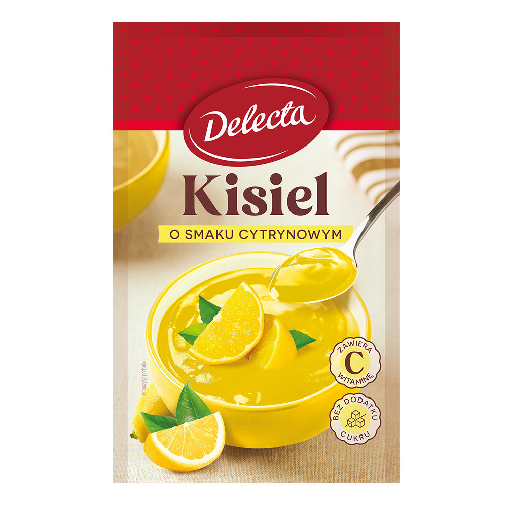 Delecta Kisiel smak cytrynowy 38 g