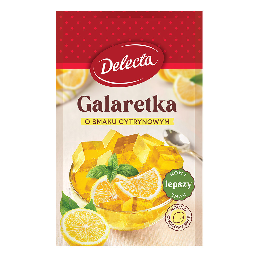 Delecta Galaretka smak cytrynowy 70 g