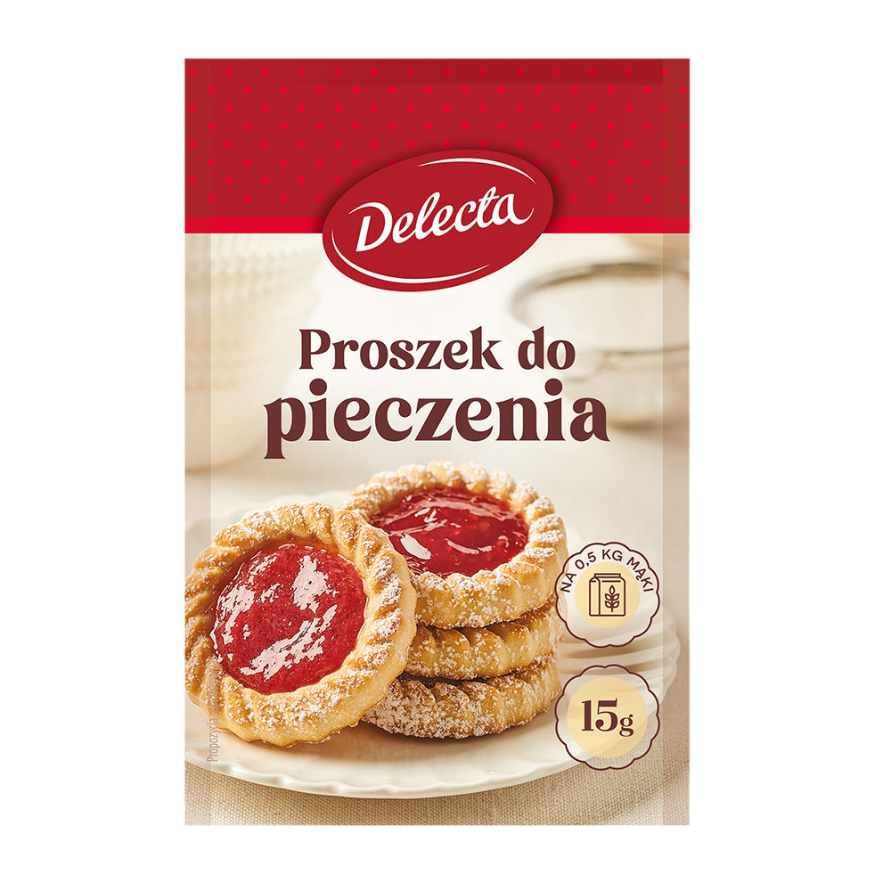 Delecta Proszek do pieczenia 15 g