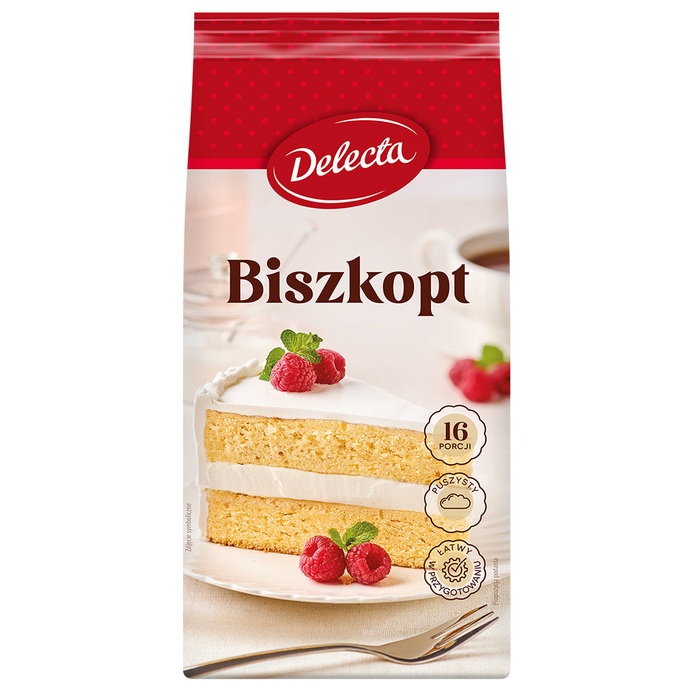 Delecta ciasto Biszkopt 380 g