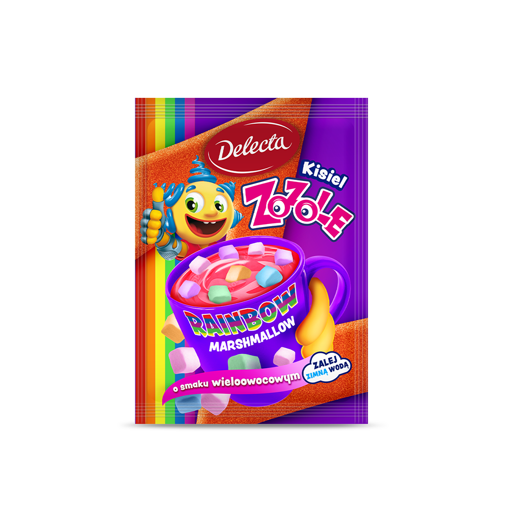 Delecta OK Kisiel RAINBOW ZOZOLE - z marshmallow na zimno 35g