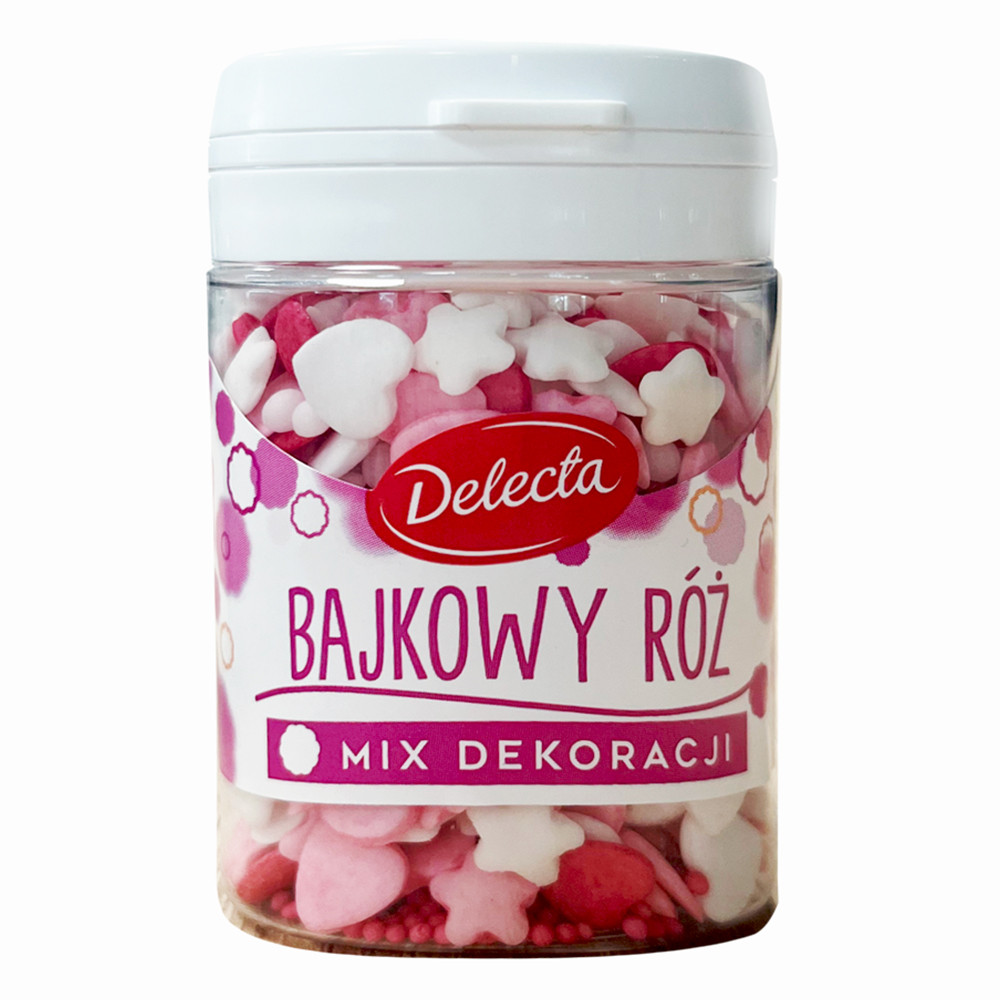 Delecta Dekoracje Bajkowy Róż 48g