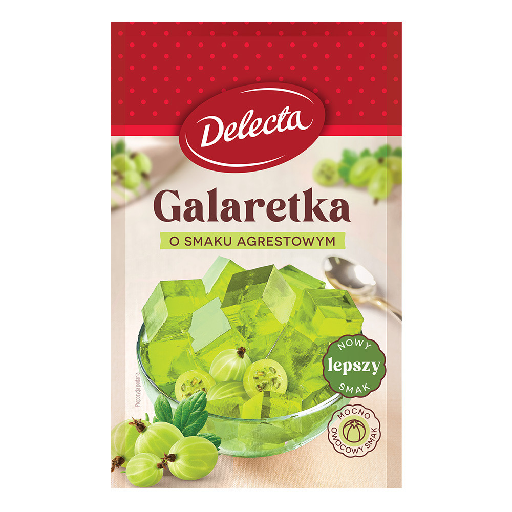 Delecta Galaretka smak agrestowy 70 g