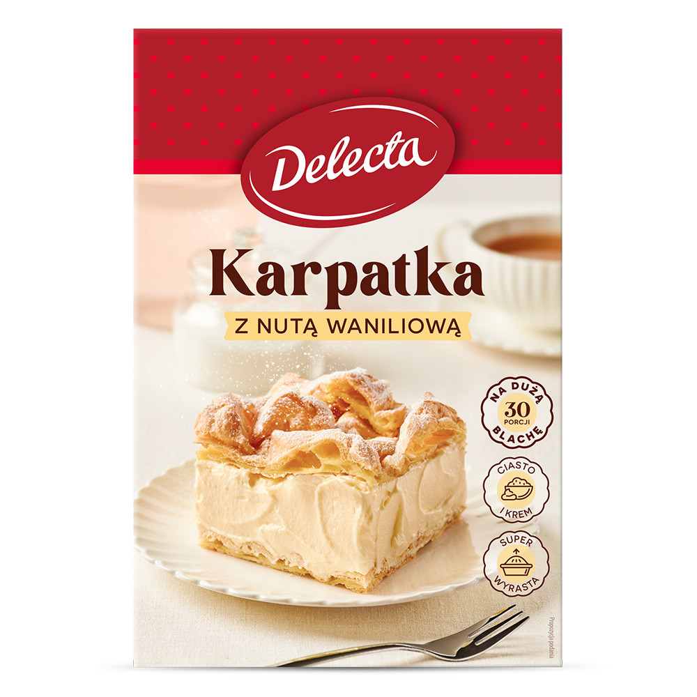 Delecta Ciasto Karpatka 375 g