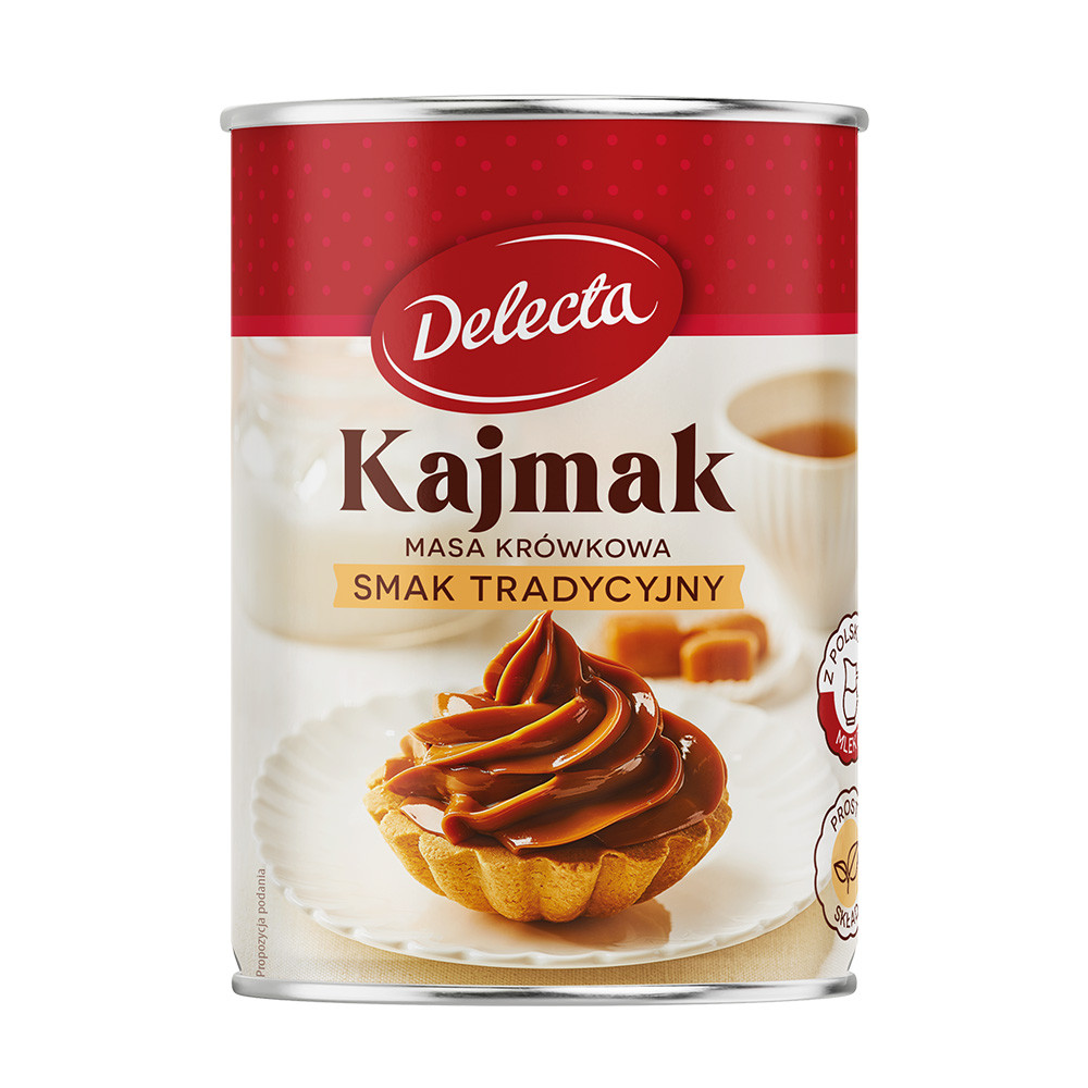 Kajmak Delecta Masa krówkowa o smaku tradycyjnym 400 g