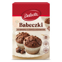 Delecta Babeczki smak czekoladowy 280 g