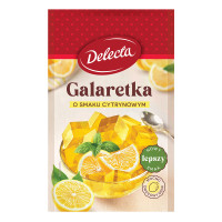 Delecta Galaretka smak cytrynowy 70 g