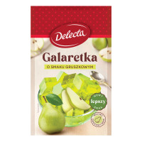 Delecta Galaretka smak gruszkowy 70 g