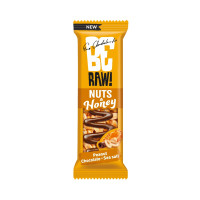 BeRAW! Baton Nuts&Honey Arachid Czekolada Sól morska 30g