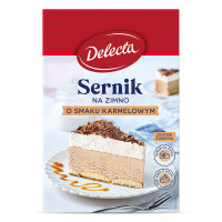Delecta Sernik na zimno smak karmelowy 200g - nowość