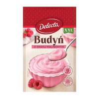 Delecta Budyń smak malinowy 64 g