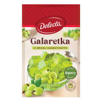Delecta Galaretka smak agrestowy 70 g