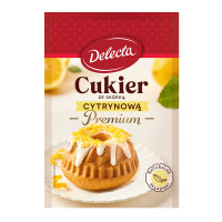 Delecta Cukier ze skórką cytrynową 15 g